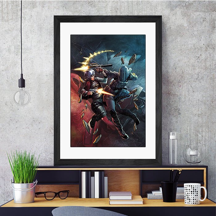 Nokk vs Thunderbird - North Star - Six Siege art - Fine Art Print